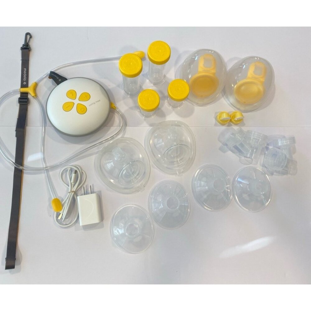 Medela Swing Maxi Rechargeable Portable Double Breast Pump Complete Set